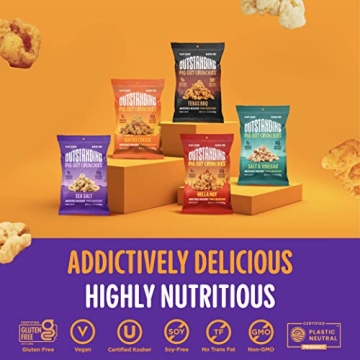 Outstanding Foods Pig Out Crunchies - Vegan Gluten Free Snacks