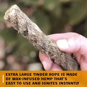 Ferro Rod Fire Starter for Outdoor Adventures | Bushcraft Survival Gear