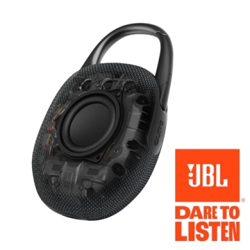JBL Clip 5 Ultra-Portable Waterproof Bluetooth Speaker