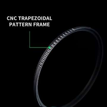 K&F Concept 52mm MC UV Protection Filter Slim Frame with 18-Multi-Layer Coatings for Camera Lens (K-Series)