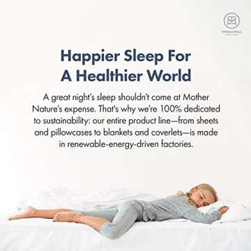 Threadmill 100% Cotton Sheets for King Size Bed - 600 Thread Count King Bed Sheets Set with 16” Deep Pocket - Sateen Weave 4-Piece Bedding Set with Cooling Effect, Ivory