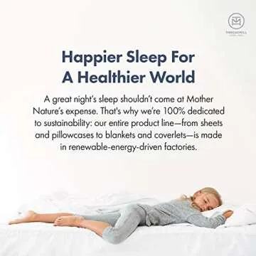 Threadmill 100% Cotton Sheets for King Size Bed - 600 Thread Count King Bed Sheets Set with 16” Deep Pocket - Sateen Weave 4-Piece Bedding Set with Cooling Effect, Ivory