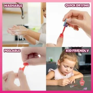 Barbie Movie Kids Nail Polish Set - 18 Pieces