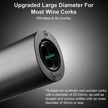 COKUNST Electric Wine Opener - Effortless Cork Removal