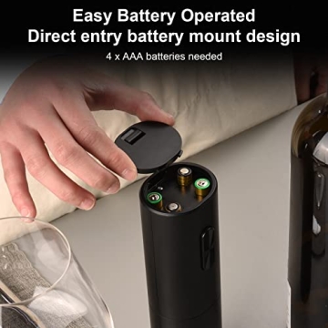 COKUNST Electric Wine Opener - Effortless Cork Removal