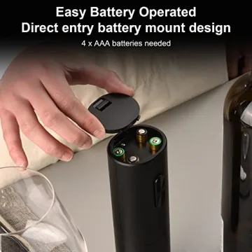COKUNST Electric Wine Opener - Effortless Cork Removal