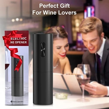 COKUNST Electric Wine Opener - Effortless Cork Removal