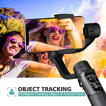 Hohem 3-Axis Gimbal Stabilizer for iPhone - Smooth Video & Tracking