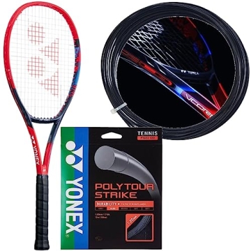 Yonex VCORE 100 Scarlet Tennis Racquet - Aggressive Power & Precision Spin