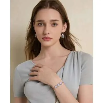 Forget-Me-Not Wildflower Bracelet | Unique Gift for Her