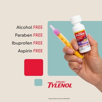 Tylenol Infants' Pain Relief Acetaminophen Grape 1 oz