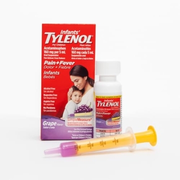 Tylenol Infants' Pain Relief Acetaminophen Grape 1 oz