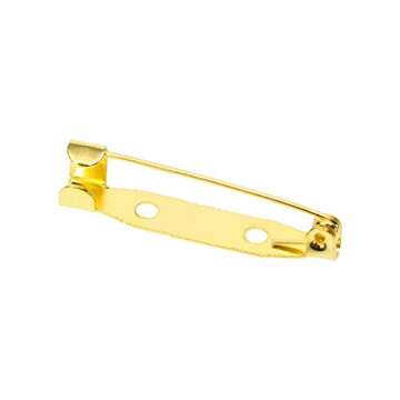 Shapenty 30PCS Gold Safety Clasp Pins for DIY Craft