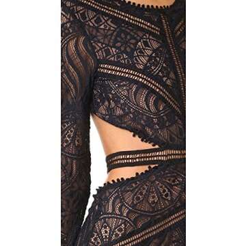 For Love & Lemons Emerie Dress | Stylish Open Back Lace