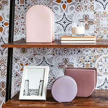 Vibrant Violet Ceramic Vase for Modern Home Decor