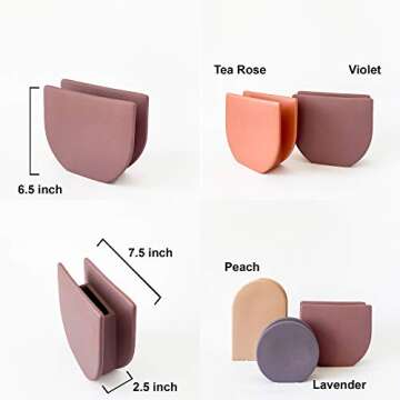 Vibrant Violet Ceramic Vase for Modern Home Decor