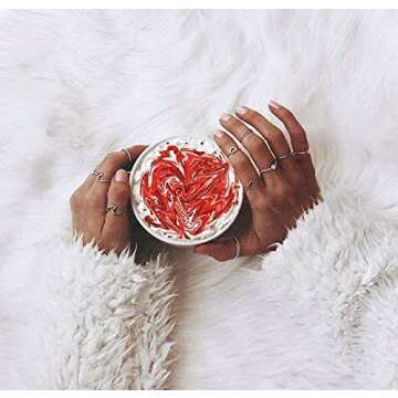 Pura Vida Ocean Wave Ring for Women, Silver Plated, .925 Sterling Silver Band, Beach -Themed Jewelry...