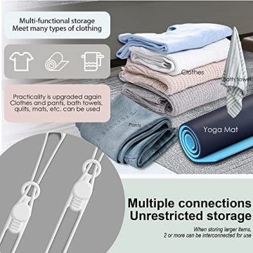 Nearockle 16Pcs Silicone Cable Ties for Organizing Cables