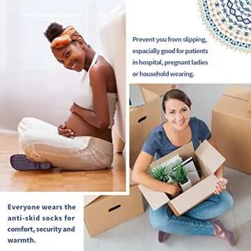 Ozaiic Yoga Socks for Women Non-Slip Grips & Straps, Ideal for Pilates, Pure Barre, Ballet, Dance, Barefoot Workout (3 Pairs-Purple/Rose Red/Bean Red)