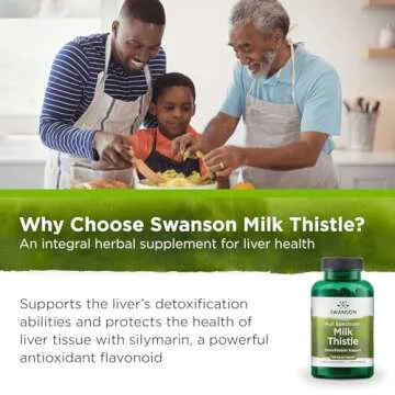 Swanson Milk Thistle - Natural Liver Support Supplement