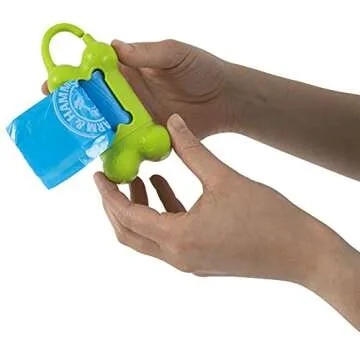 Arm & Hammer Easy-Tear Disposable Poop Bags for Dogs - 90 Strong Bags for Easy Cleanup