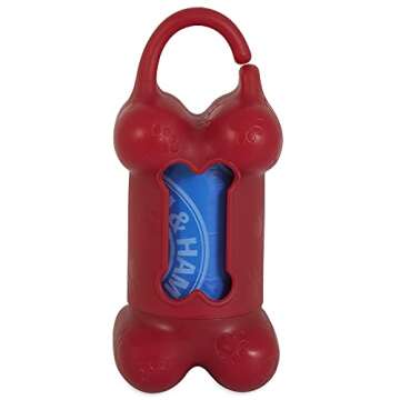 Arm & Hammer Easy-Tear Disposable Dog Poop Bag Refills, Fresh Scent Odor Control, Blue, 90 Dog Poop Bags 7 x 2.5 Inches