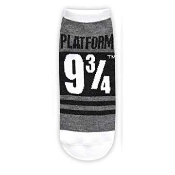 Hyp Harry Potter Deathly Hallows I Solemnly Swear 5 Pack Ankle Socks