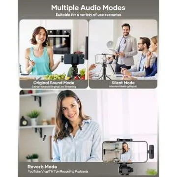 KUKIHO Wireless Lavalier Microphone for Phones and Pads 14