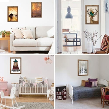 Capcillin 12x18 Rustic Picture Frame for Stylish Decor