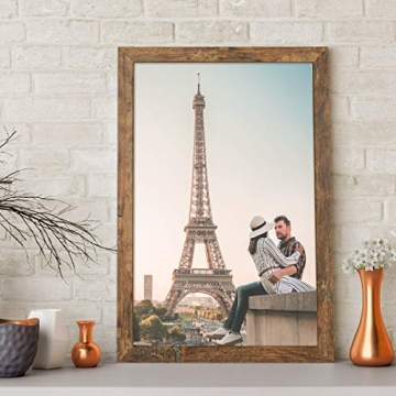 Capcillin 12x18 Rustic Picture Frame for Stylish Decor