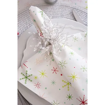 DII Elegant Silver Napkin Rings for Every Celebration