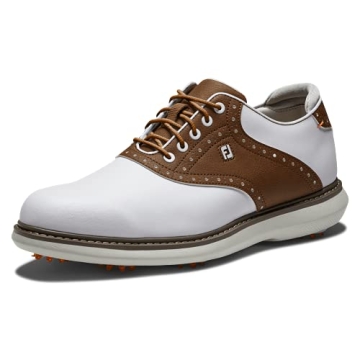FootJoy Men's Stylish Waterproof Golf Shoe for Comfort