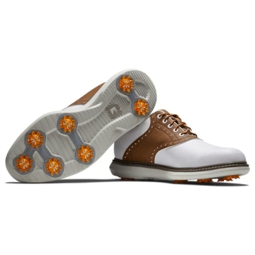 FootJoy Men's Stylish Waterproof Golf Shoe for Comfort