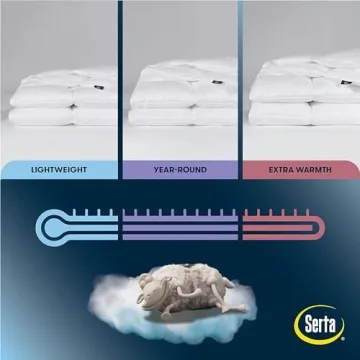 SERTA All Season Down Alternative Comforter for Comfort