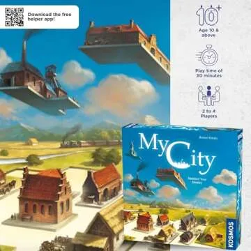 Thames & Kosmos My City | Family – Friendly | Legacy Board Game | Kosmos Games | 2 to 4 Players | ...
