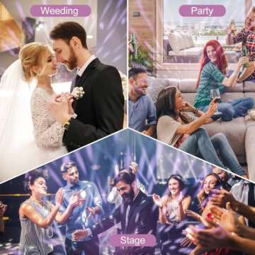 Yeehlmer Creative Mushroom Disco Ball for Parties and Decor