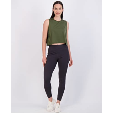 Affordable Women's Dry Fit Crop Tank Tops - 5 Pack