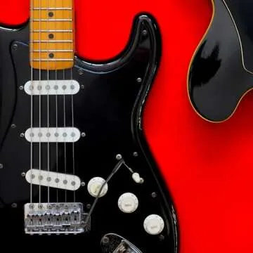 2Pcs Whammy Bar, 6mm & 5mm Thread Tremolo Arm, Electric Guitar Whammy Bar with Tip Metal Single Tremolo Arm, Black Whammy Bar for Electric Guitar