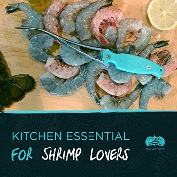 Toadfish Shrimp Deveiner Tool for Effortless Seafood Prep