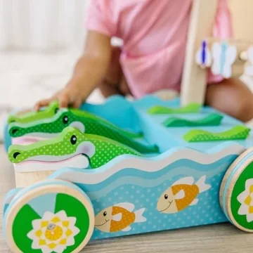 Chomp and Clack Alligator Walker - Melissa & Doug Toy