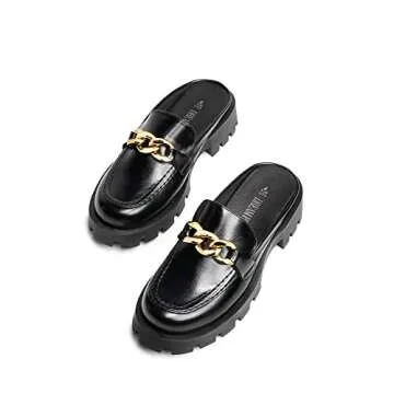 DREAM PAIRS Stylish and Comfortable Women’s Slip On Mules