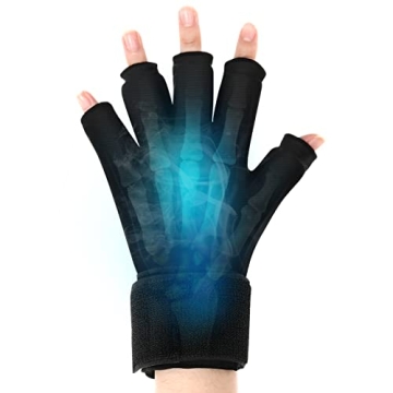 Tolaccea Finger Arthritis Ice Glove - Adjustable Pain Relief for Hands & Wrists