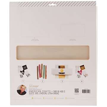 Heidi Swapp, Minc Transfer Folders, 3 Pack, Gold, Card Making Kit, Compatible with Minc Foiling and ...