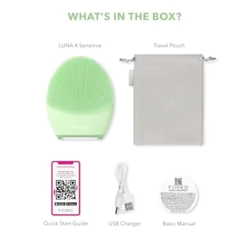 FOREO LUNA 4 Skin Cleansing Brush for Smooth Skin