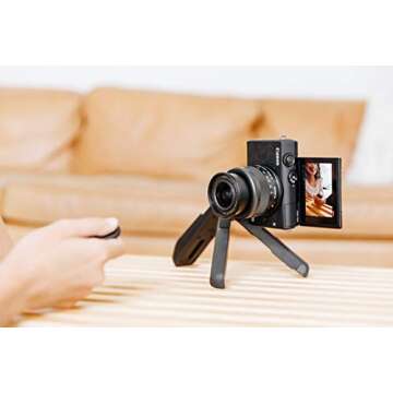 Canon PowerShot G7 X Mark III Digital Camera, Video Creator Kit with Accessories: Tripod, Memory Card, and Detachable Bluetooth Remote, Black