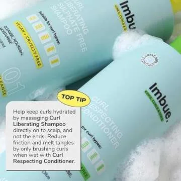 Imbue Shampoo Conditioner Hair Mask Set for Curls