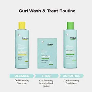 Imbue Shampoo Conditioner Hair Mask Set for Curls