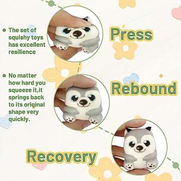 24 Pcs Party Favors Filled with Squishy Toys,Jumbo Slow Rising Squishies Toys,Soft Kawaii Animal Squishy Toys for Birthday Goodie Bag Stuffers,Pinata Stuffers,Classroom Prizes,Carnival Prizes