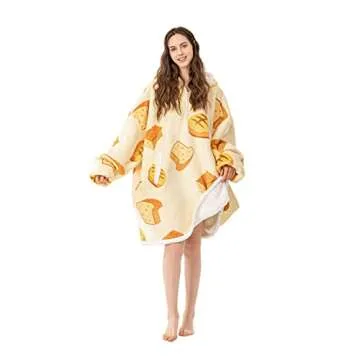 Sunolga Wearable Blanket Hoodie for All Ages