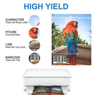 FACMS Remanufactured Ink Cartridge Replacement for HP 67 67XL for Envy 6052 6058 6075 DeskJet 2732 2755 2842e DeskJet Plus 4152 4155 4158 Printer (1 Black 1 Color)